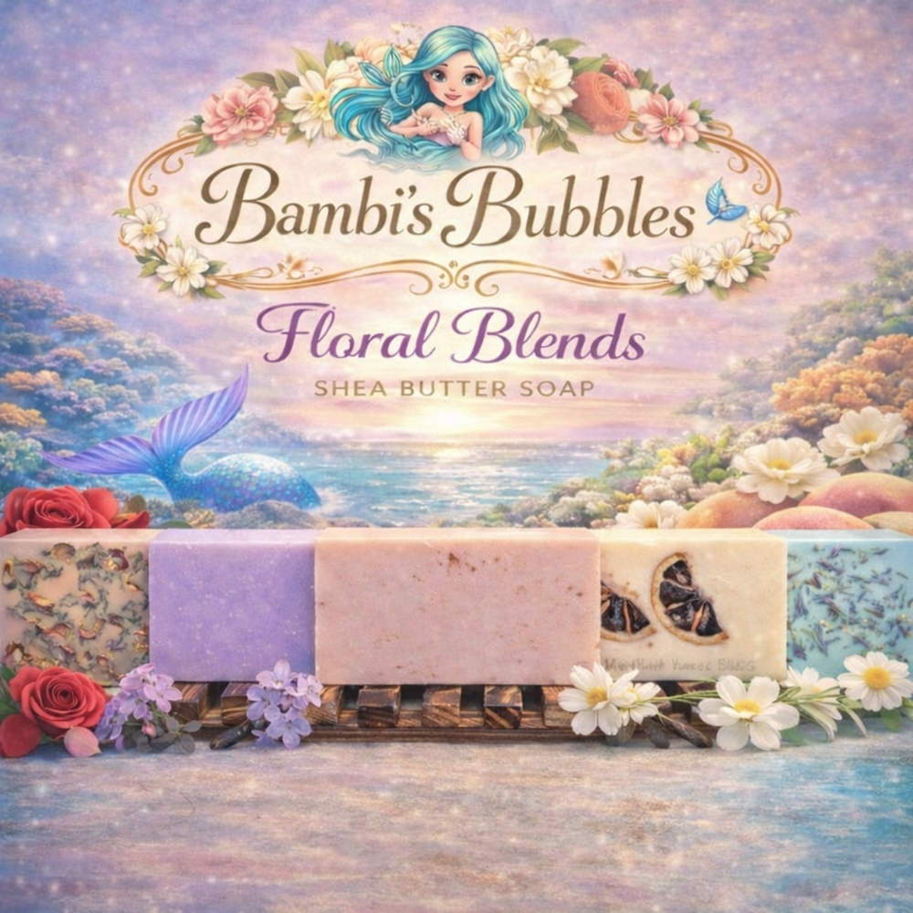 Limited Supply- Summer Blends Shea Butter 4oz Bar Assorted Scents Available
